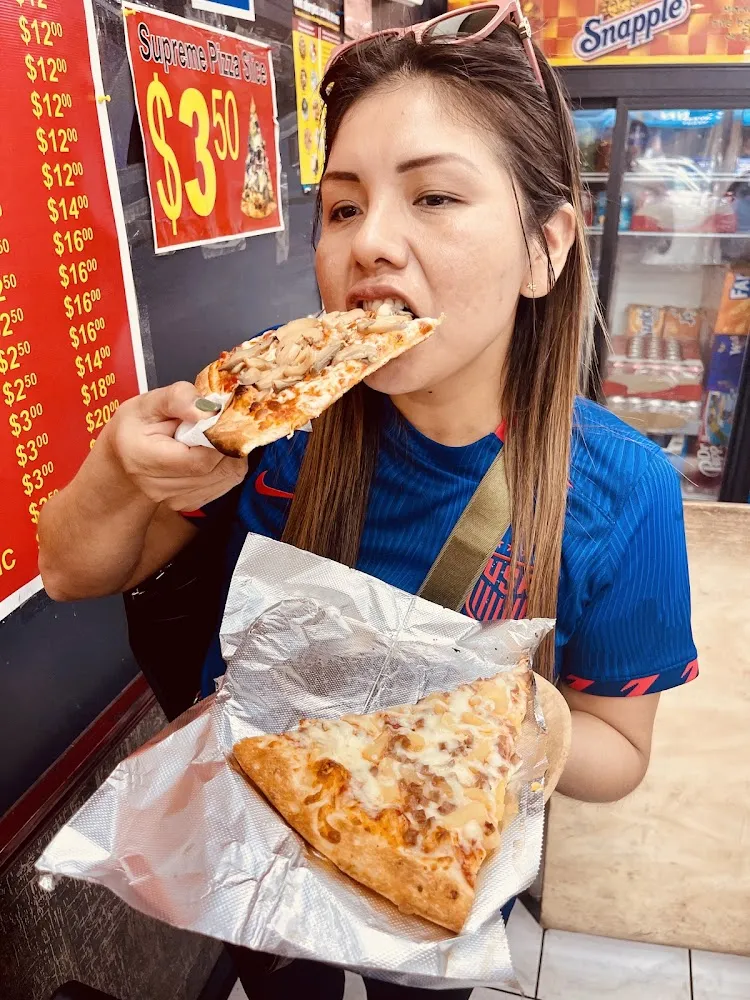 NY Style Pizza Mushrooms